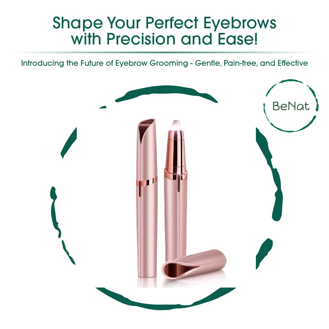 The Effortless Beauty Kit -Facial Hair Remover, Eyebrow Trimmer &