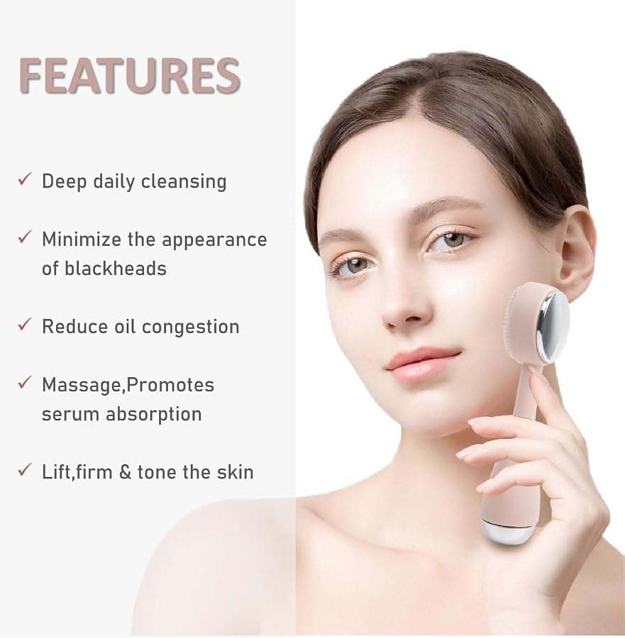 Facial Cleansing Brush & Facial Hair Removal for Women Kit