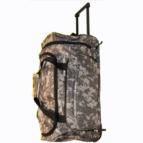 WSK Tactical Survival Bag with Wheels for Emergency Gear