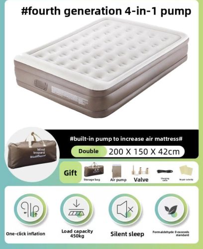 Thickened double automatic inflatable bed tent outdoor sleeping
