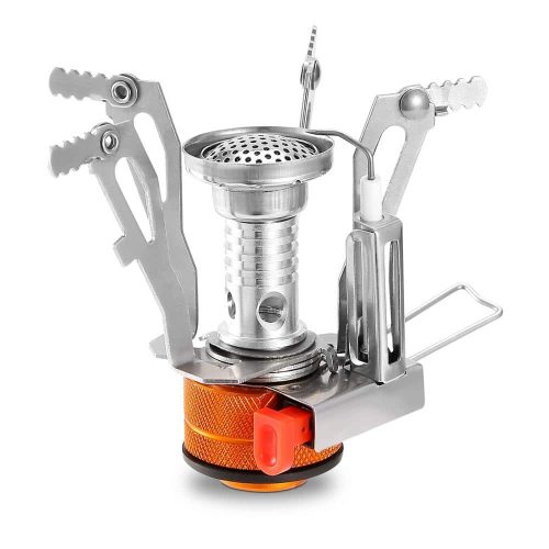Ultralight Foldable Camping Stove Portable Backpacking Hiking
