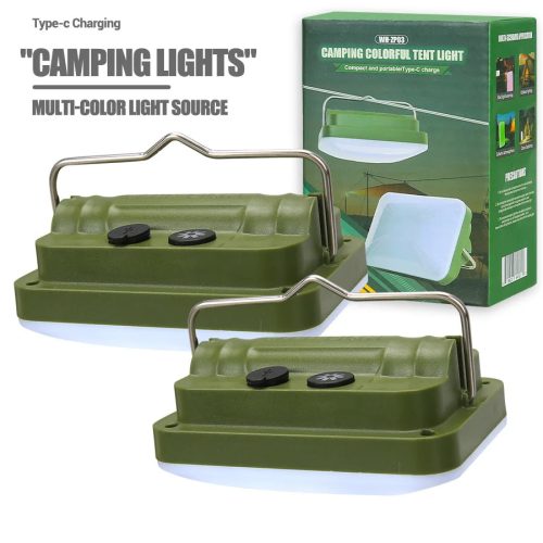 Rechargeable Camping Lamp w/ Hook-7 Light Modes, Outdoor