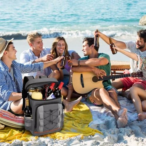 Cooler Backpack 36 Can Leakproof Insulated Cooler Backpack With