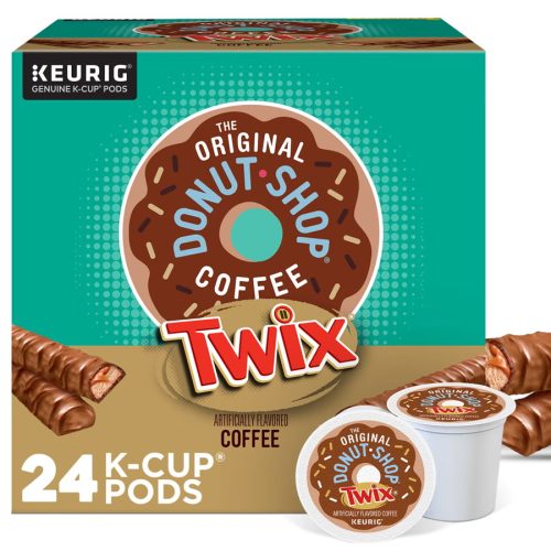 The Original Donut Shop, TWIX Flavored K-Cup Coffee Pods, 24 Count