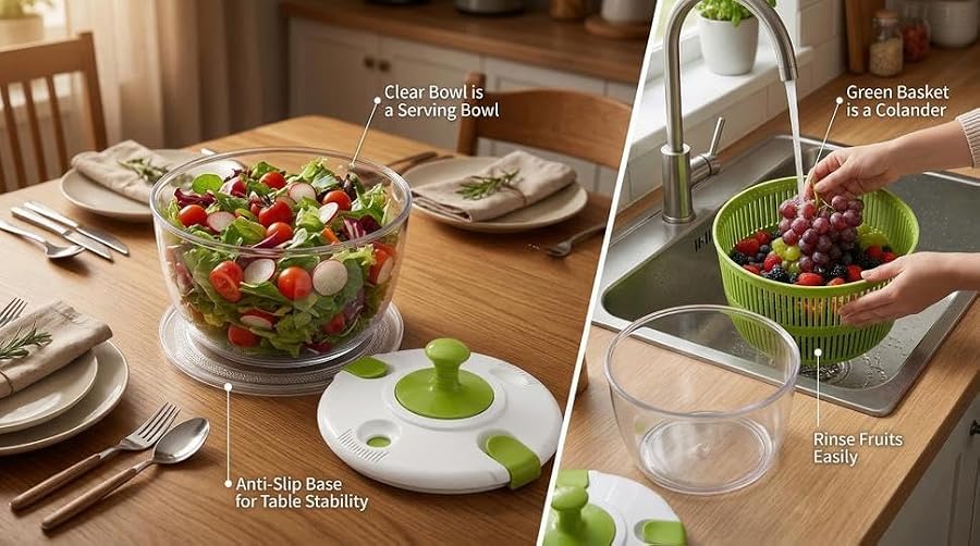 Salad Spinner-Lettuce Spinner