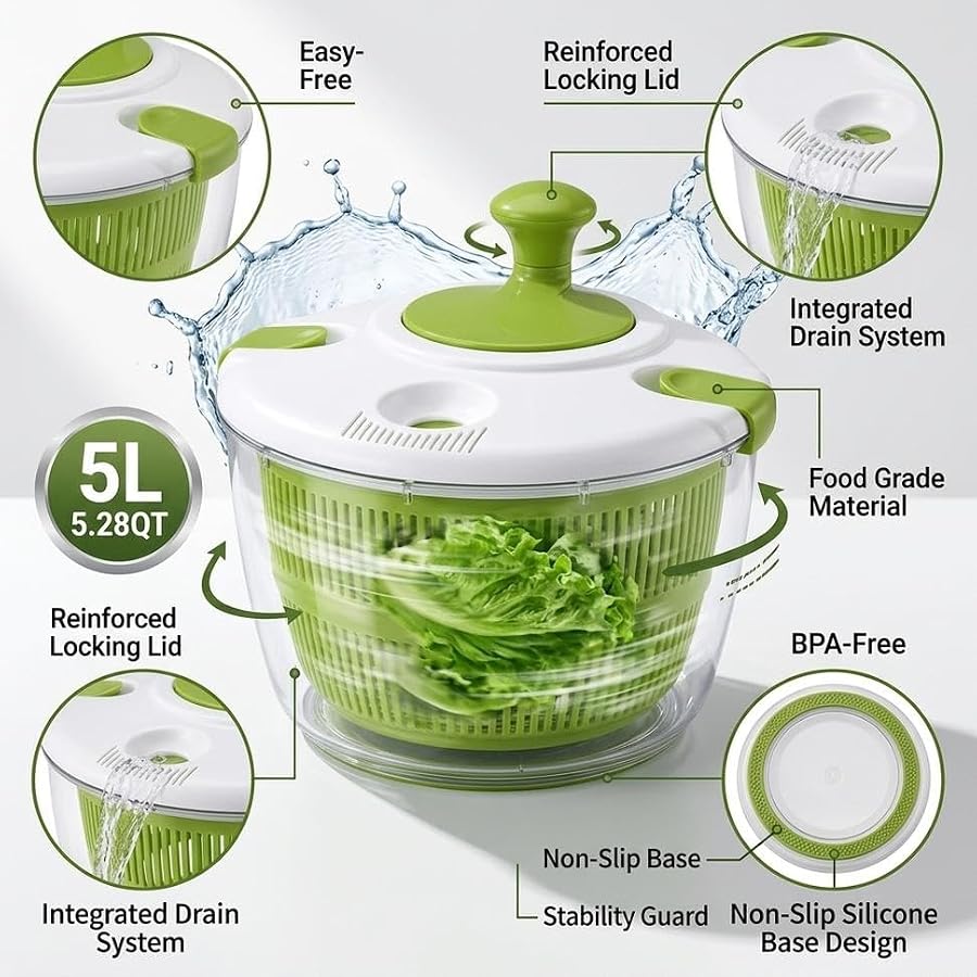 Salad Spinner-Lettuce Spinner
