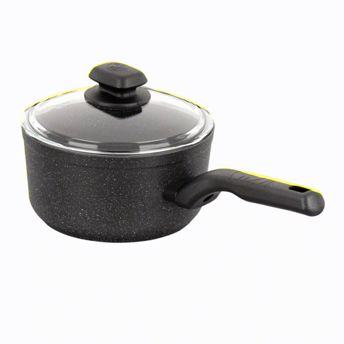 Korkmaz Ornella 2 Piece 2L Aluminum Non Stick Saucepan with Lid