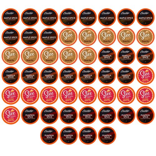 Two Rivers Coffee Autumn Flavored Coffee Pods for Keurig Coffee
