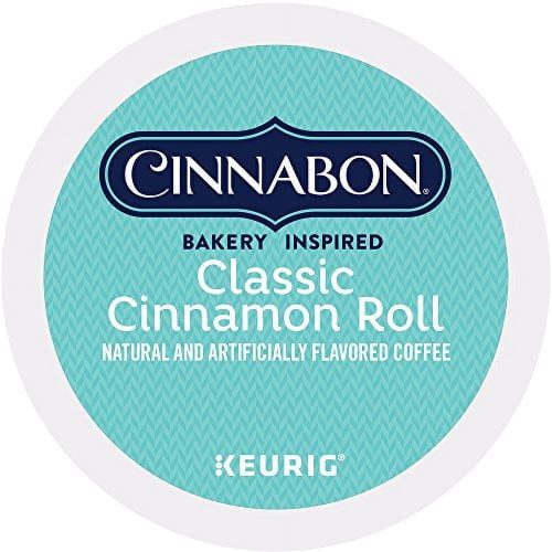 Cinnabon Cinnamon Roll Classic Coffee Keurig K-Cup Coffee Pods, 24