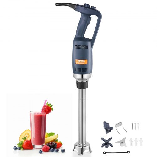 VEVOR Commercial Immersion Blender 350W Heavy Duty Hand Mixer for