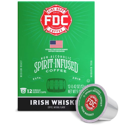 Fire Department Coffee Irish Whiskey Infused Medium Roast Premium