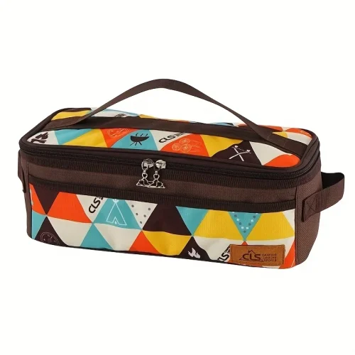 Camping Travel Cooking Utensils Storage Bag, Travel Bag, Portable