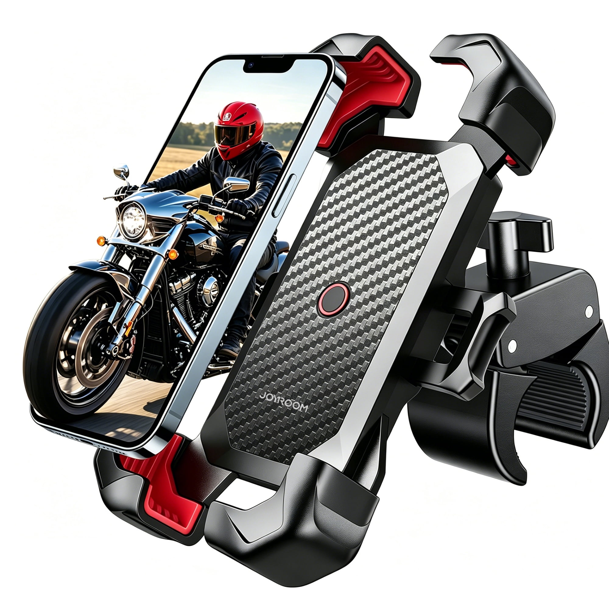 (2 pack) JOYROOM Motorcycle Phone Mount Bike Phone Holder