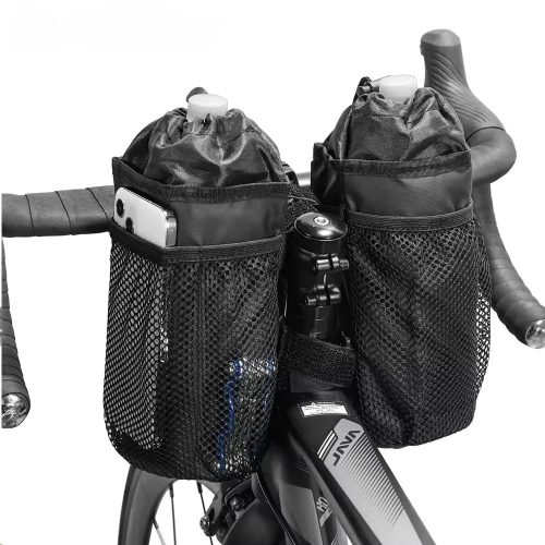 Bicycle Bag Bike Bottle Holder Handlebar Stem Thermal Bag with