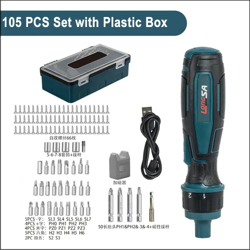 3.6V 200rpm 2Nm 1300mAh Mini Electric Drill Ratchet Screwdriver