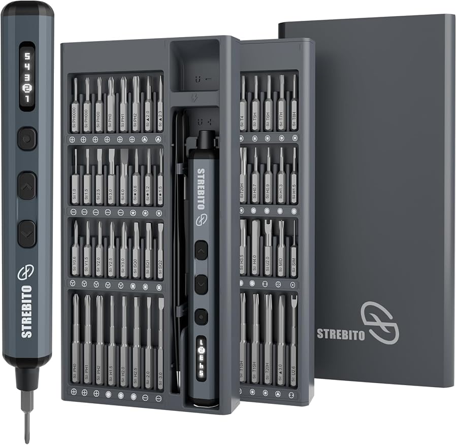 STREBITO Mini Electric Screwdriver