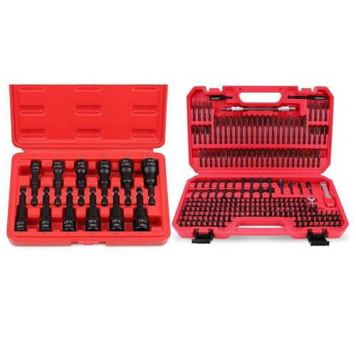 244-Piece Master Screwdriver Bit & Magnetic Nut Driver Set – SAE &