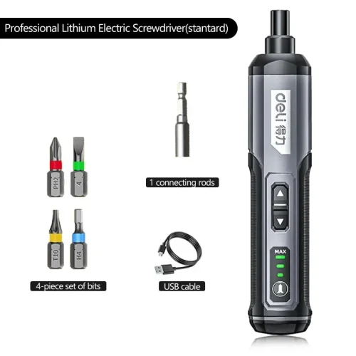 Rechargeable 2000mAh Lithium Battery Mini Drill Cordless Electric