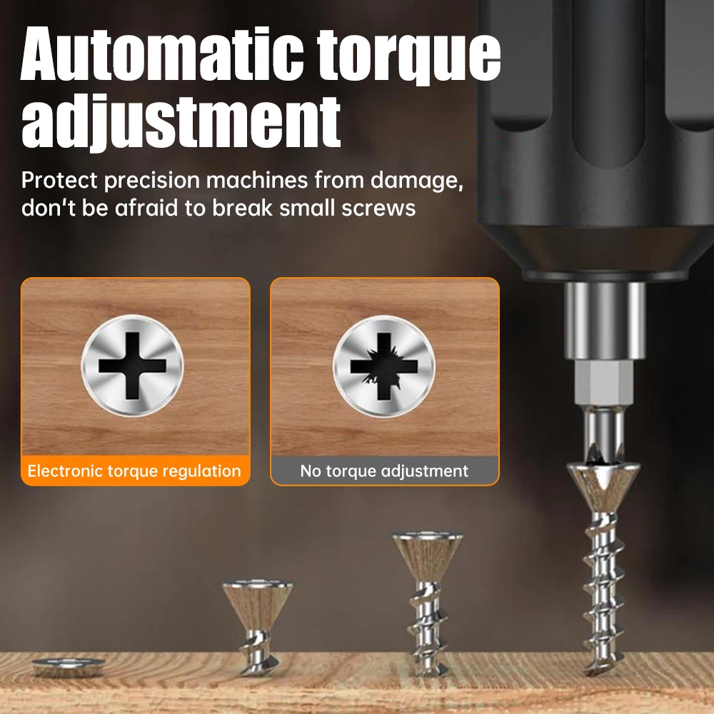 USB Electric Screwdriver Battery Rechargeable Cordless Screwdriver