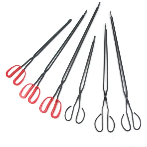 BBQ Home fire tongs long handle flat garbage garbage pickers hand
