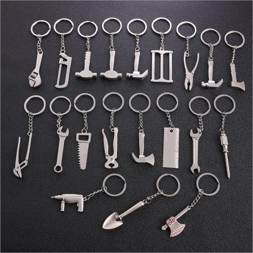 Keychains for Men Car Bag Keyring Combination Tool Portable Mini