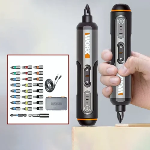 Worx 4V Mini Electrical Screwdriver Set WX240 Cordless Electric
