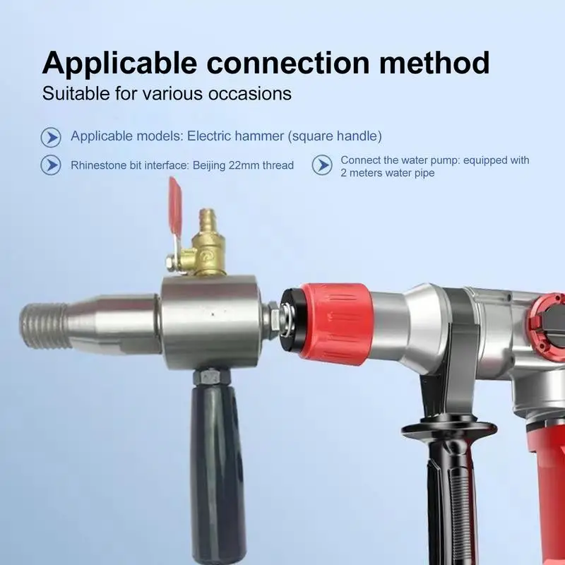 Electric Hammer Water Inject Converter Turn Electric Hammer Into