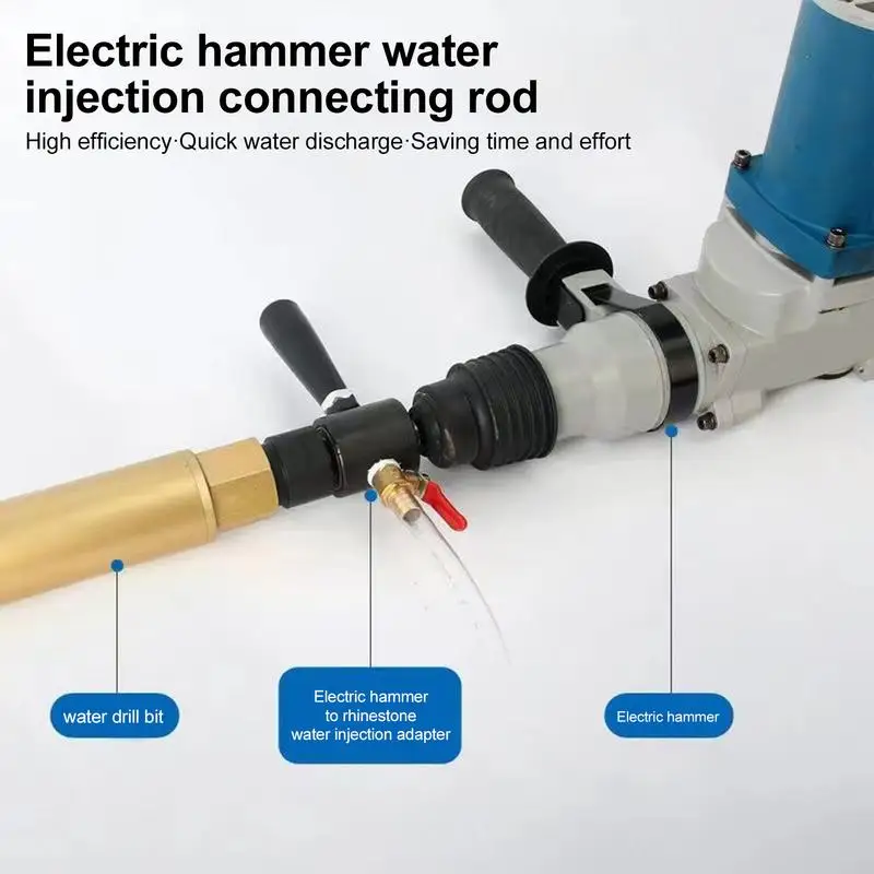 Electric Hammer Water Inject Converter Turn Electric Hammer Into