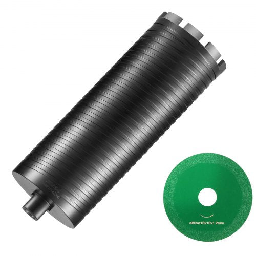 Core Drill Bit, 4 Wet/Dry Diamond Core Drill Bits for Brick and