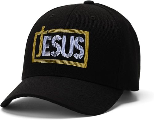 Embroidered Baseball Cap for Women Men Adjustable Baseball Hat Black Baseball