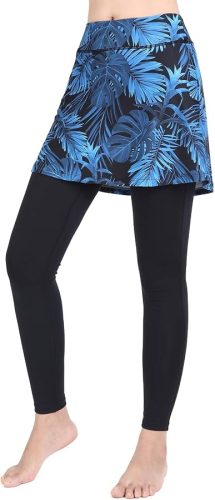 ANIVIVO Skirted Legging for Women, Yoga Legging with Skirts &Women