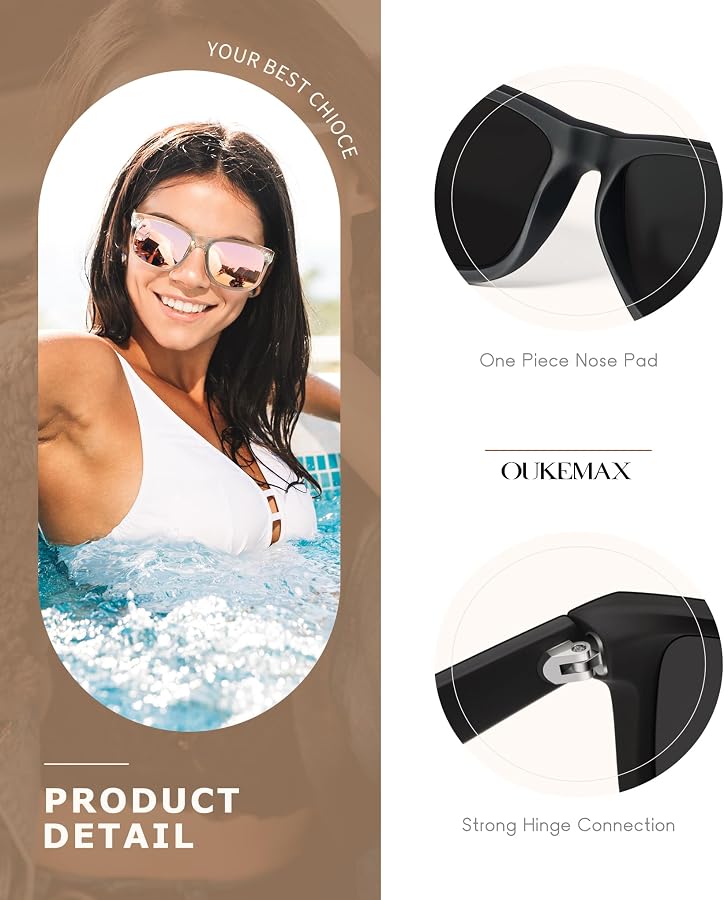 Sunglasses-women Polarized Sunglasses-womens: Trendy Sun Glasses polarized