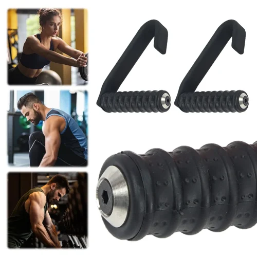 2Pcs Pulls Up Grip Handle Pulls Up Resistance Band Handle