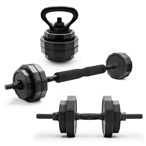 CAP 66lb Multi-Use Weight Set - Adjustable Dumbbell, Barbell &