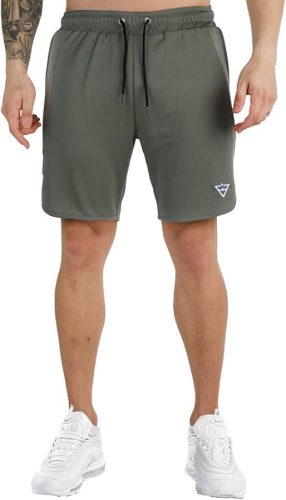 Wangdo Men's Workout Shorts 7" Running Shorts Athletic Bike Shorts