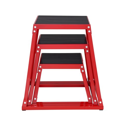 KFFKFF Plyo Jumping Cubes, 12/18/24 Inch Exercise Platform