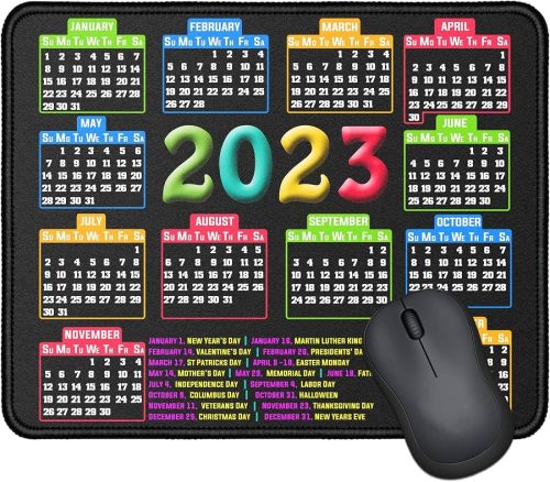 Mouse Pad with Stitched Edge, Computer Mouse Pad with Non-Slip