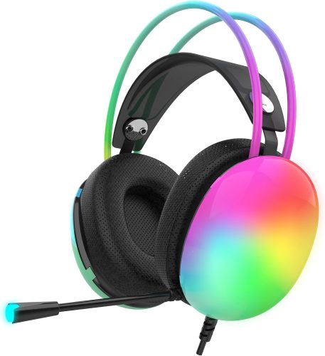 IGK-X8S Gaming Headset - 7.1 Virtual Surround Sound, RGB Lighting