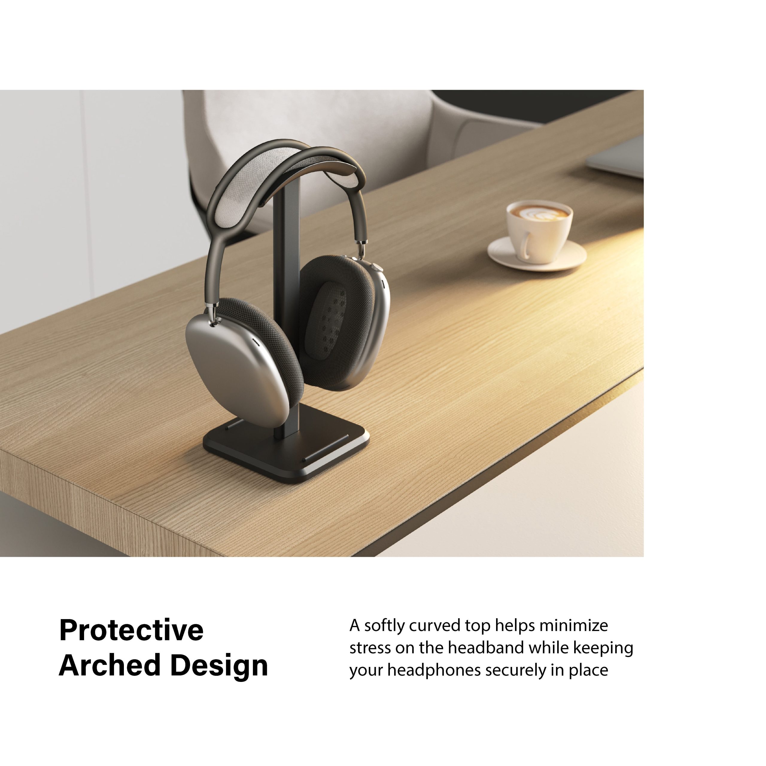 Incipio Universal Headphone Stand with Weighted Metal Base for Gaming