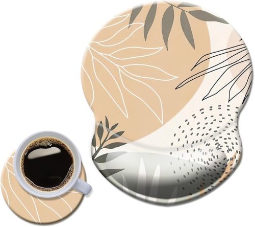 Mouse Pad with Wrist Support, Non Slip Mousepad Wrist Rest for