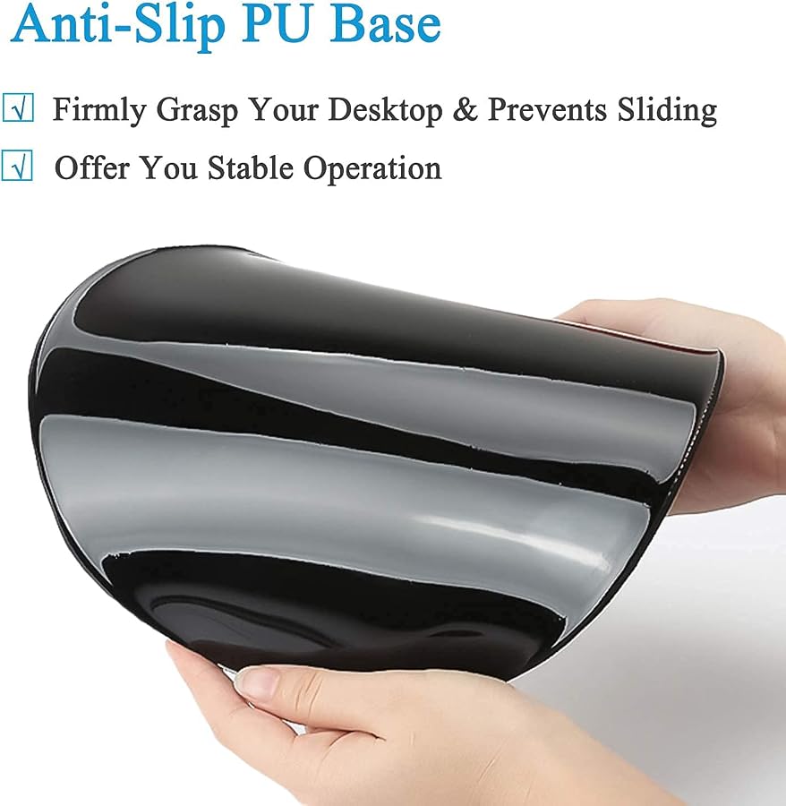 Mouse Pad, Mouse Pad with Wrist Support, Pain Relief Comfort Wrist