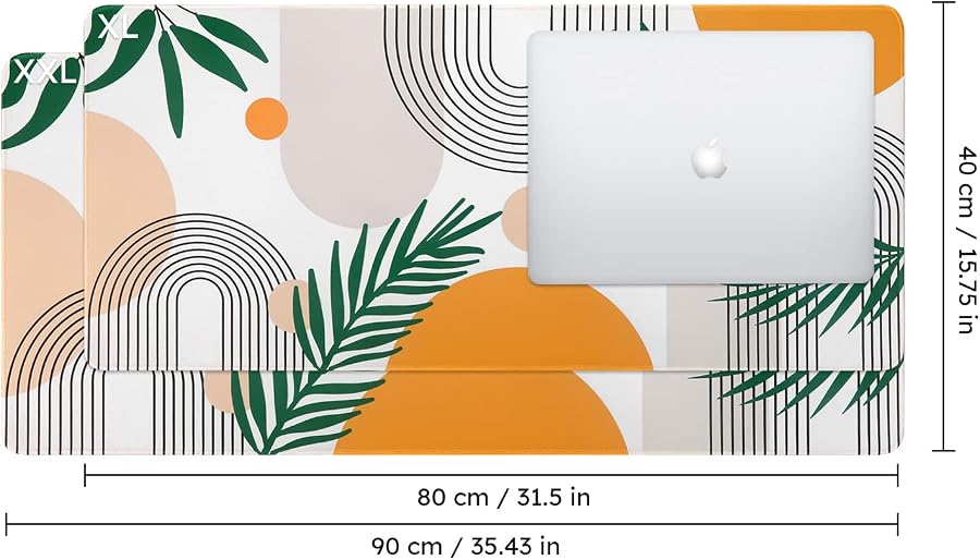 iCasso Extended Gaming Mouse Pad (35.4x15.7 in), Large 3mm