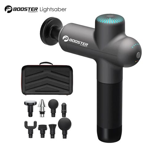 Booster Massage Gun Electric Neck Massager Smart Hit Fascia Gun