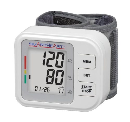 SmartHeart Automatic Digital Wrist Blood Pressure Monitor