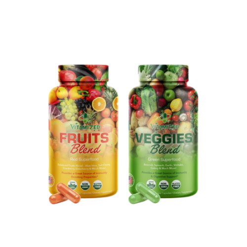 Superfood Fruit and Vegetable Capsules - 180 Count