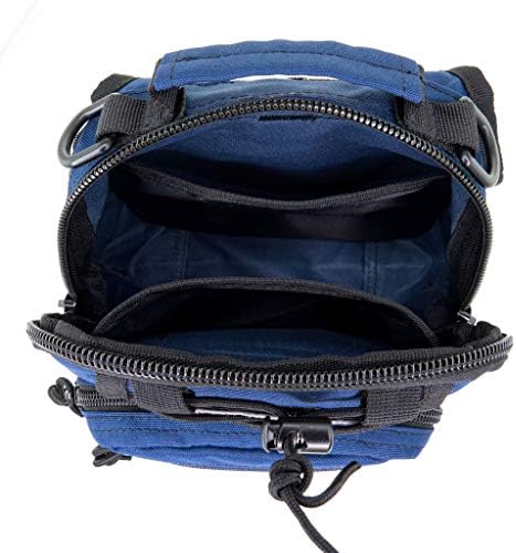 First Aid Sling Backpack, Tactical EMS Molle Shoulder Bag, Navy