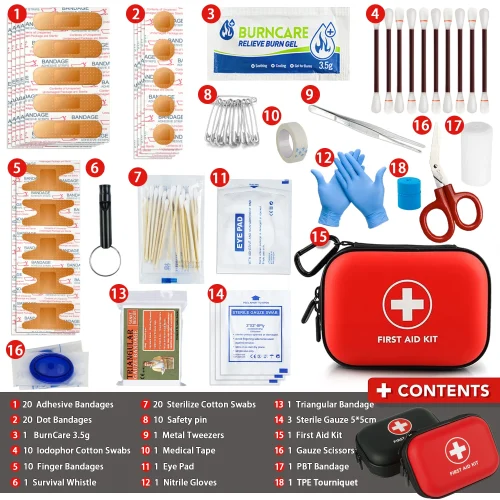 First Aid Kit Multi-purpose Emergency Medical Portable Medical Bag