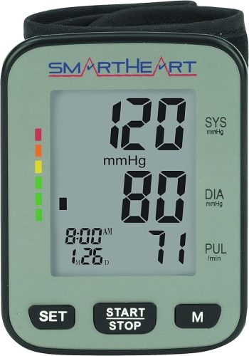 SmartHeart Talking Automatic Wrist Blood Pressure Monitor