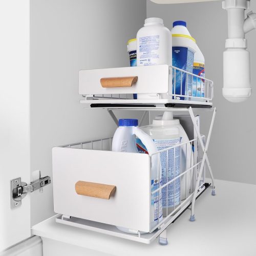 Adjustable Under Sink Organizer and Storage