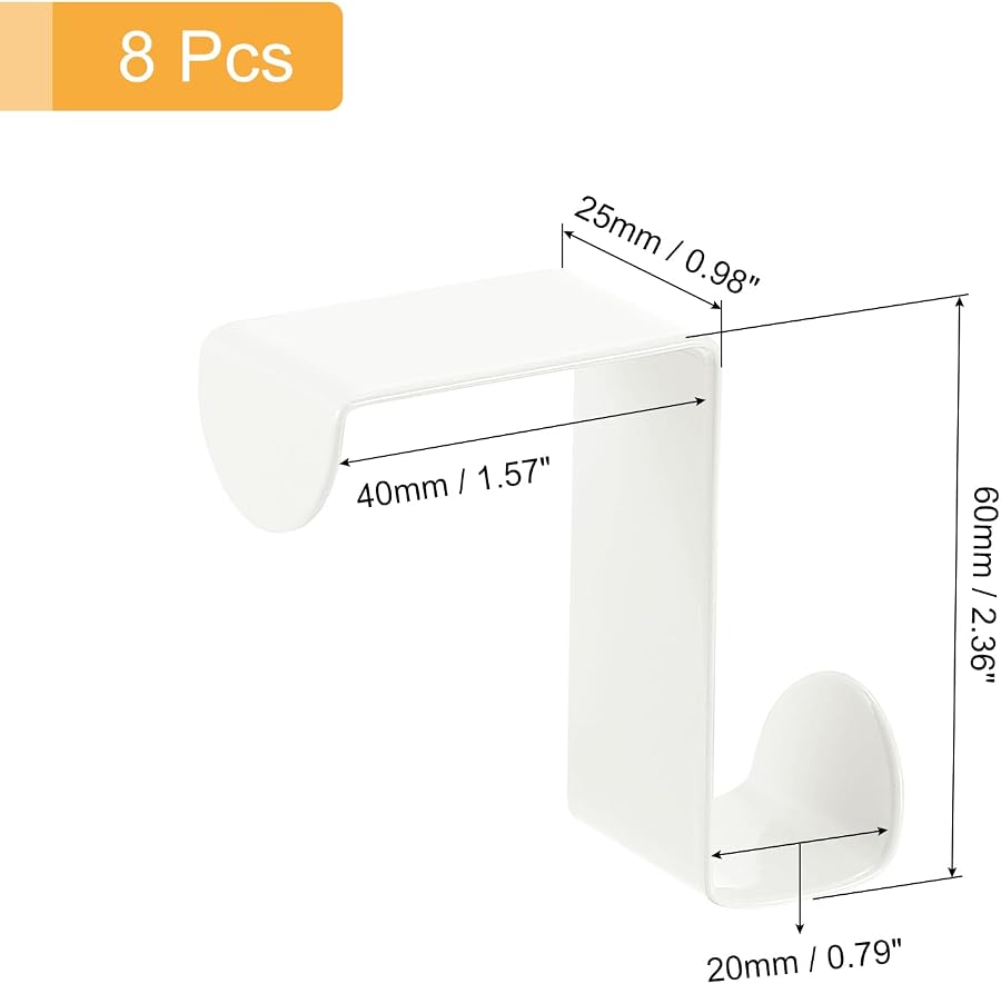 uxcell Over The Door Hooks
